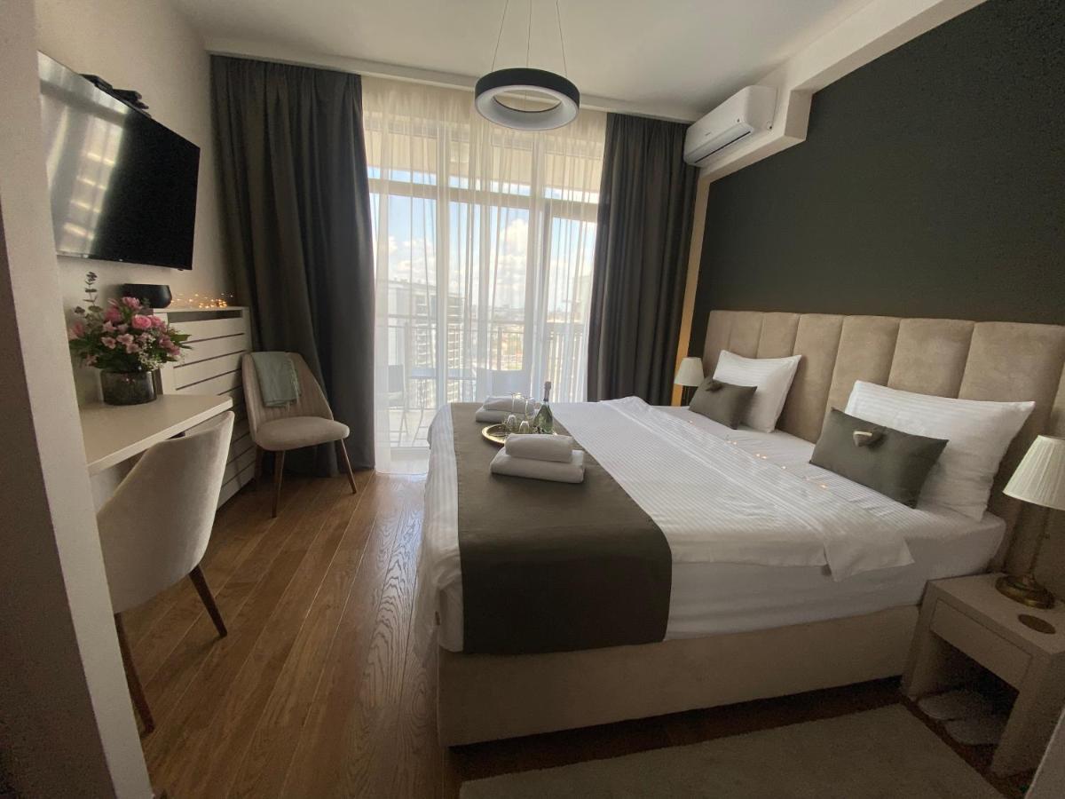 Ferienwohnung BW Sky View Belgrade Waterfront Exterior foto